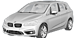 BMW F45 P319C Fault Code